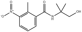 N-(1-羟基-2-甲基-丙-2-基)-2-甲基-3-硝基-苯甲酰胺