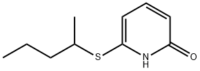2(1H)-Pyridinone,6-[(1-methylbutyl)thio]-(9CI)