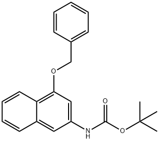 N-(叔丁氧基羰基)-4-(苄氧基)-2-萘胺