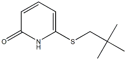 2(1H)-Pyridinone,6-[(2,2-dimethylpropyl)thio]-(9CI)