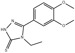 5-(3,4-二甲氧苯基)-4-乙基-2,4-二氢-3H-1,2,4-三唑-3-硫酮