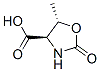 4-Oxazolidinecarboxylicacid,5-methyl-2-oxo-,(4R-trans)-(9CI)