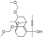 2-(7,9-bis(methoxymethoxy)-8-methyl-11-oxatricyclo(4.4.1.0(2,7))undec-2-en-3-yl)-3-pentyn-2-ol