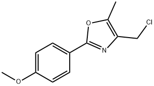 4-(氯甲基)-2-(4-甲氧苯基)-5-甲基-1,3-恶唑