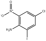 4-氯-2-碘-6-硝基苯胺