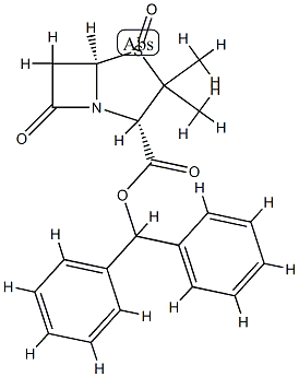 (2S,5R)-2β-[(Benzhydryloxy)carbonyl]-3,3-dimethyl-7-oxo-4-thia-1-azabicyclo[3.2.0]heptane4-oxide