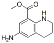 8-Quinolinecarboxylicacid,6-amino-1,2,3,4-tetrahydro-,methylester(9CI)