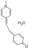 4-[(1-甲基-4(1H)-吡啶亚基)亚乙基]-2,5-环己二烯-1-酮水合物