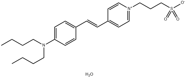 反-4-[4-(二丁基氨基)苯乙烯]-1-(3-硫丙基)吡啶内盐水合物