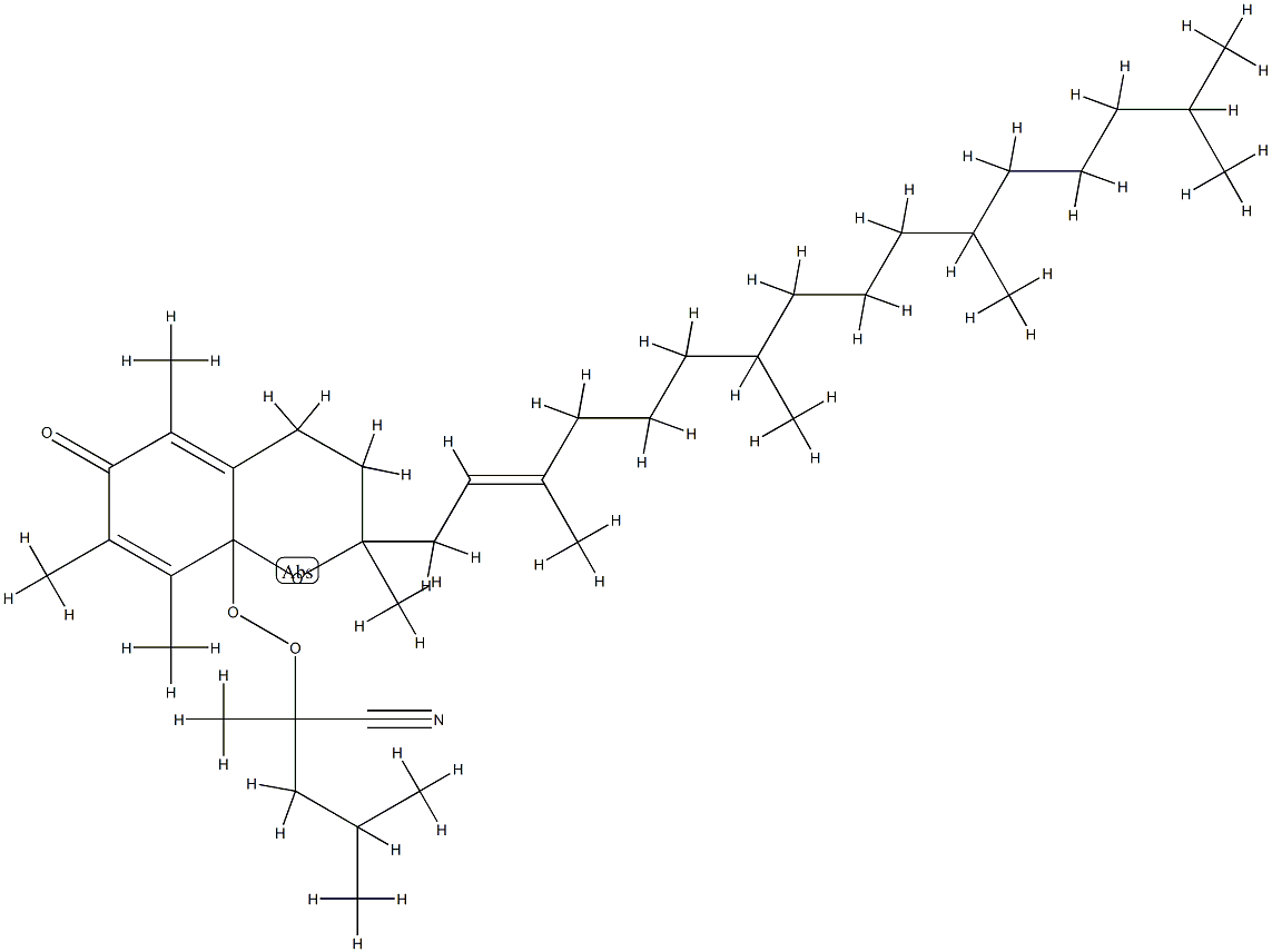 8-((2,4-dimethyl-1-nitrilopent-2-yl)dioxy)tocopherone