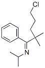 N-(5-Chloro-2,2-dimethyl-1-phenyl-pentylidene)isopropylamine