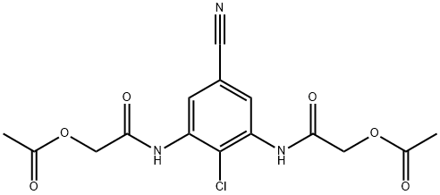 3,5-bis(acetoxyacetylamino)-4-chlorobenzonitrile