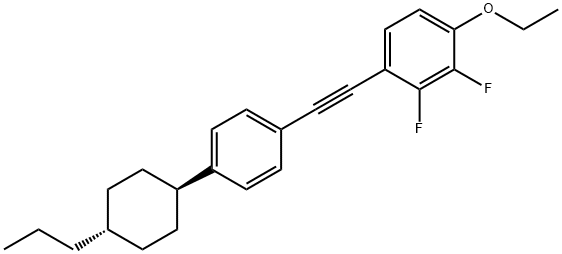 1-乙氧基-2,3-二氟-4-[[4-(反式-4-丙基环己基)苯基]乙炔基]苯
