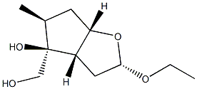 2H-Cyclopenta[b]furan-4-methanol,2-ethoxyhexahydro-4-hydroxy-5-methyl-,(2alpha,3abta,4bta,5bta,6abta)-(9CI)