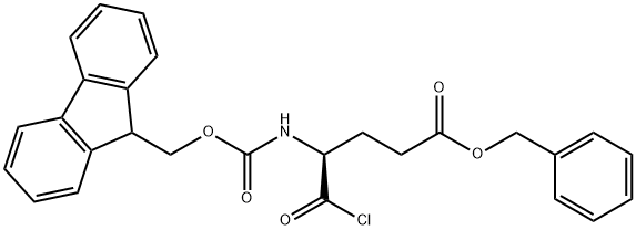 4-(9H-芴基-9-甲氧基羰基)氨基-5-氯-5-氧代戊酸苄酯
