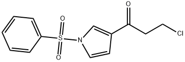3-氯-1-(1-(苯基磺酰基)-1H-吡咯-3-基)丙烷-1-酮