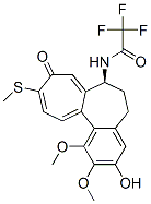 2,2,2-Trifluoro-N-[(S)-5,6,7,9-tetrahydro-3-hydroxy-1,2-dimethoxy-10-(methylthio)-9-oxobenzo[a]heptalene-7-yl]acetamide