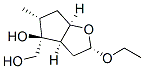 2H-Cyclopenta[b]furan-4-methanol,2-ethoxyhexahydro-4-hydroxy-5-methyl-,(2alpha,3aalpha,4alpha,5alpha,6aalpha)-(9CI)