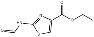 4-Thiazolecarboxylicacid,2-(formylamino)-,ethylester(9CI)
