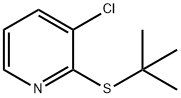 2-t-butylthio-3-(chloro)pyridine