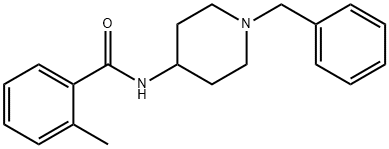 N-(1-benzyl-4-piperidinyl)-2-methylbenzamide