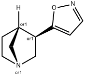 1-Azabicyclo[2.2.1]heptane,3-(5-isoxazolyl)-,exo-(9CI)