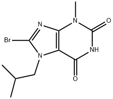 8-bromo-7-isobutyl-3-methyl-3,7-dihydro-1H-purine-2,6-dione