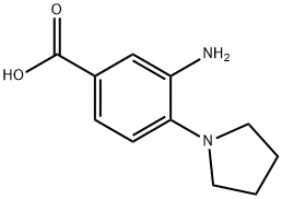 3-氨基-4-(吡咯烷-1-基)苯甲酸