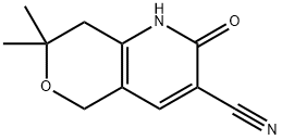 7,7-二甲基-2-氧代-2,5,7,8-四氢-1H-吡喃[4,3-B]吡啶-3-碳腈