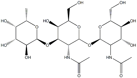 O-fucopyranosyl-(1-3)-O-(2-acetamido-2-deoxyglucopyranosyl)-(1-6)-2-acetamido-2-deoxygalactopyranoside