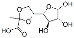 5,6-O-(1-carboxyethylidene)galactofuranose