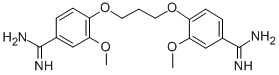 1,3-bis(4-amidino-2-methoxyphenoxy)propane