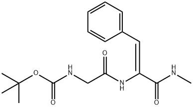 tert-butyloxycarbonyl-glycyl-dehydrophenylalaninamide-N-methyl