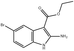 2-氨基-5-溴-1H-吲哚-3-羧酸乙酯