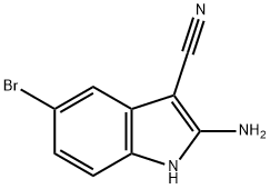 2-氨基-5-溴-1H-吲哚-3-甲腈