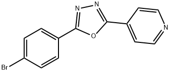 2-(4-bromophenyl)-5-(pyridin-4-yl)-1,3,4-oxadiazole