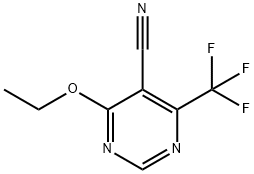 5-Pyrimidinecarbonitrile,4-ethoxy-6-(trifluoromethyl)-(9CI)