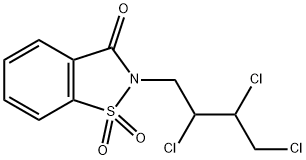 2-(2,3,4-trichlorobutyl)-1H-1,2-benzisothiazole-1,1,3(2H)-trione