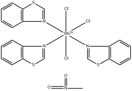 tris(benzothiazole-N)trichlororhodium(III)