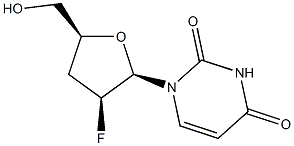 1-(2-Fluoro-2,3-dideoxy-β-D-threo-pentofuranosyl)-2,4(1H,3H)-pyrimidinedione