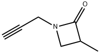 2-Azetidinone,3-methyl-1-(2-propynyl)-(9CI)