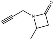 2-Azetidinone,4-methyl-1-(2-propynyl)-(9CI)