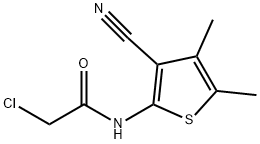 2-氯-N-(3-氰基-4,5-二甲基-噻吩-2-基)乙酰胺