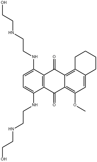 8,11-bis((2-((2-hydroxyethyl)amino)ethyl)amino)-6-methoxy-1,2,3,4-tetrahydro-7,12-benz(a)anthraquinone