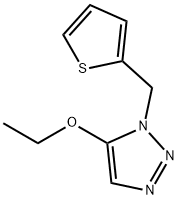 1H-1,2,3-Triazole,5-ethoxy-1-(2-thienylmethyl)-(9CI)