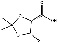 1,3-Dioxolane-4-carboxylicacid,2,2,5-trimethyl-,(4S-cis)-(9CI)