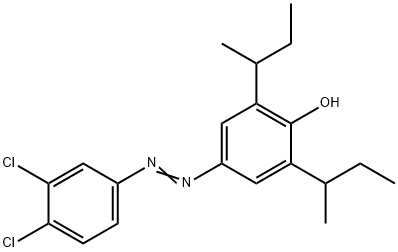4-(3,4-dichlorophenylazo)-2,6-di-sec-butyl-phenol