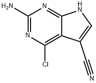 2-氨基-4-氯-7H-吡咯并[2,3-D]嘧啶-5-腈