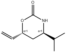 2H-1,3-Oxazin-2-one,6-ethenyltetrahydro-4-(1-methylethyl)-,trans-(9CI)