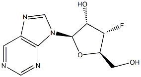 9-(3-脱氧-3-氟-BETA-D-呋喃核糖基)-9H-嘌呤